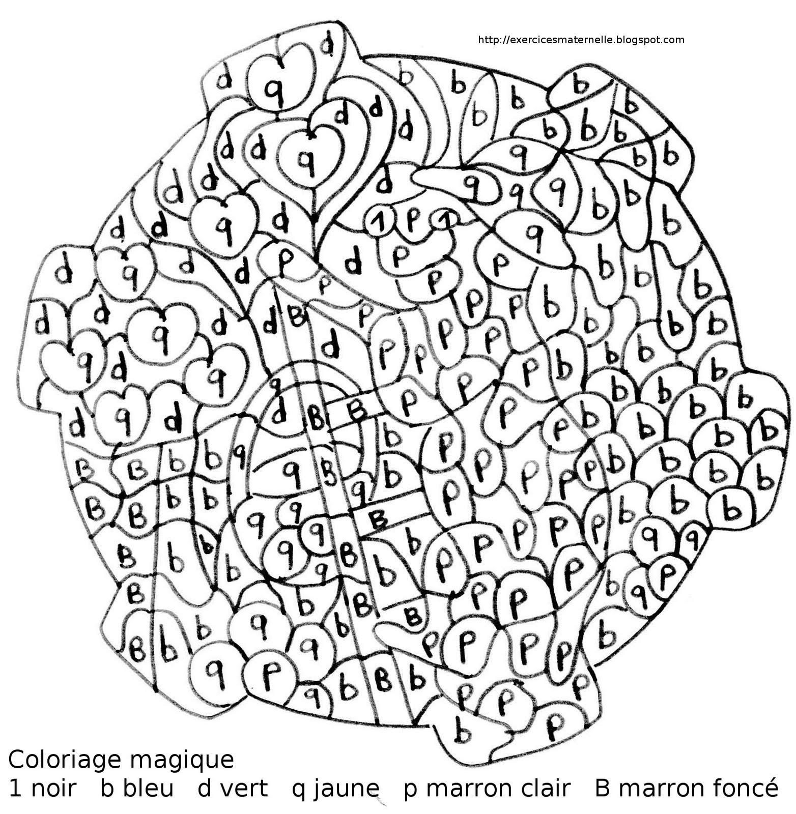 Coloriage À Dessiner Magique Lettres De L&amp;#039;Alphabet Gs dedans Ms Coloriage Magique