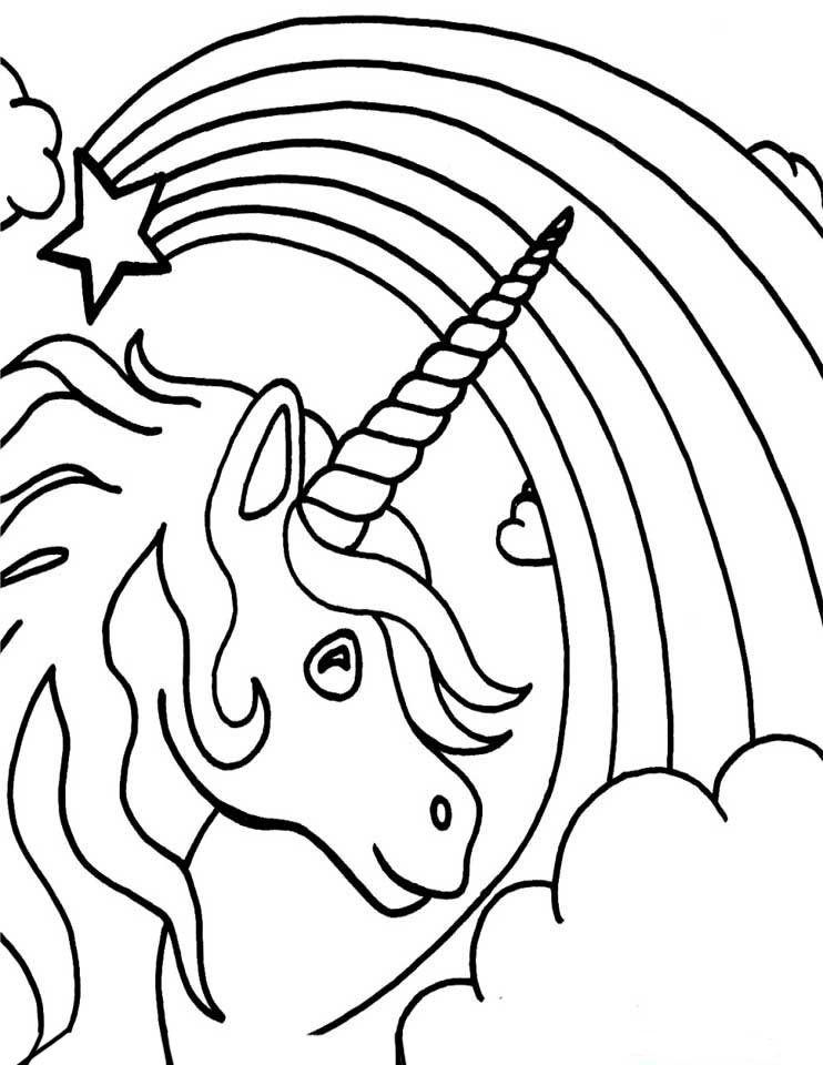 Coloriage À Imprimer Arc-En-Ciel 4 intérieur Coloriage Arc En Ciel