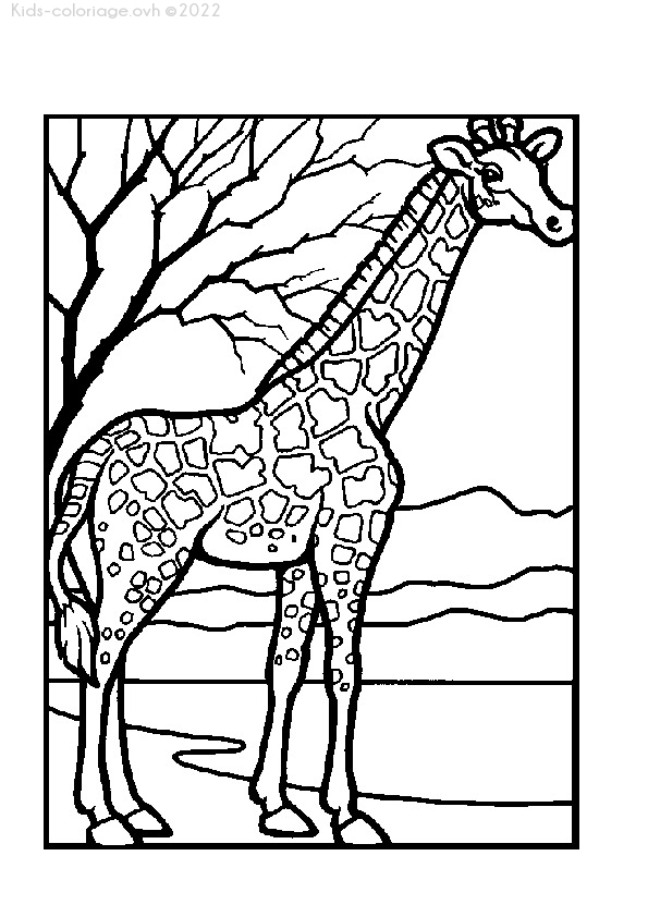 Coloriage À Imprimer Coloriage-Animaux-Zoo-39 serapportantà Coloriage Zoo