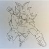 Coloriage A Imprimer Goku Ultra Instinct - Coloriages A dedans Coloriage Goku Ultra Instinct