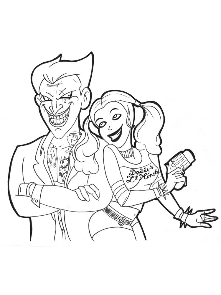 Coloriage À Imprimer Joker / Coloriage Joker Halloween A destiné Coloriage Joker,