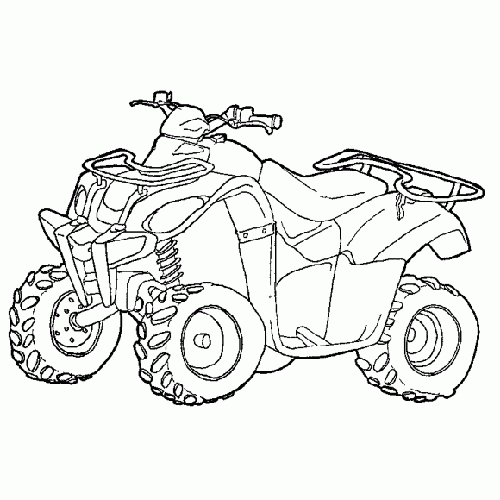 Coloriage À Imprimer Moto Inspirant Stock Dessin De Quad concernant Quad Coloriage