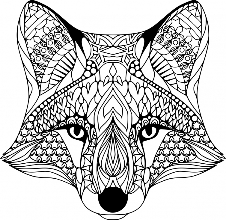 Coloriage Adulte Renard À Imprimer Sur Coloriages serapportantà G R S Dessin Simple