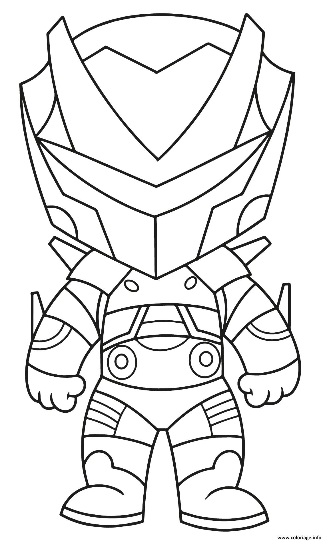 Coloriage Aim Robot Dessin Fortnite À Imprimer destiné Coloriage Robot