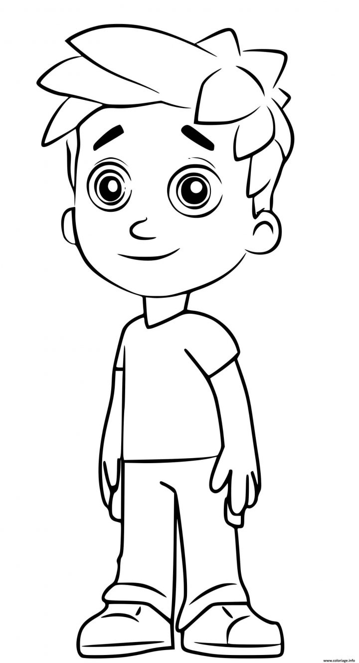 Coloriage Alex Porter Petit Fils De Monsieur Porter Dessin encequiconcerne Coloriage À Imprimer 4X4