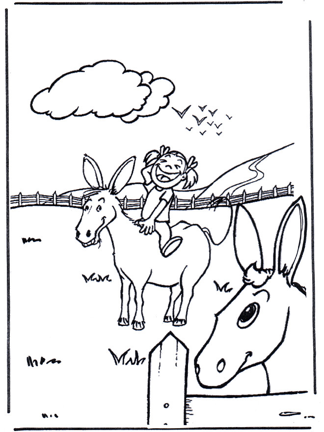 Coloriage Ane Gratuit À Imprimer Liste 40 À 60 dedans Coloriage Dessin Âne