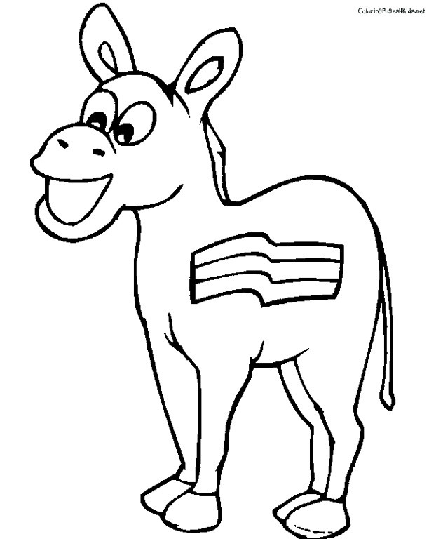 Coloriage Ane Gratuit À Imprimer Liste 40 À 60 encequiconcerne Coloriage Dessin Âne