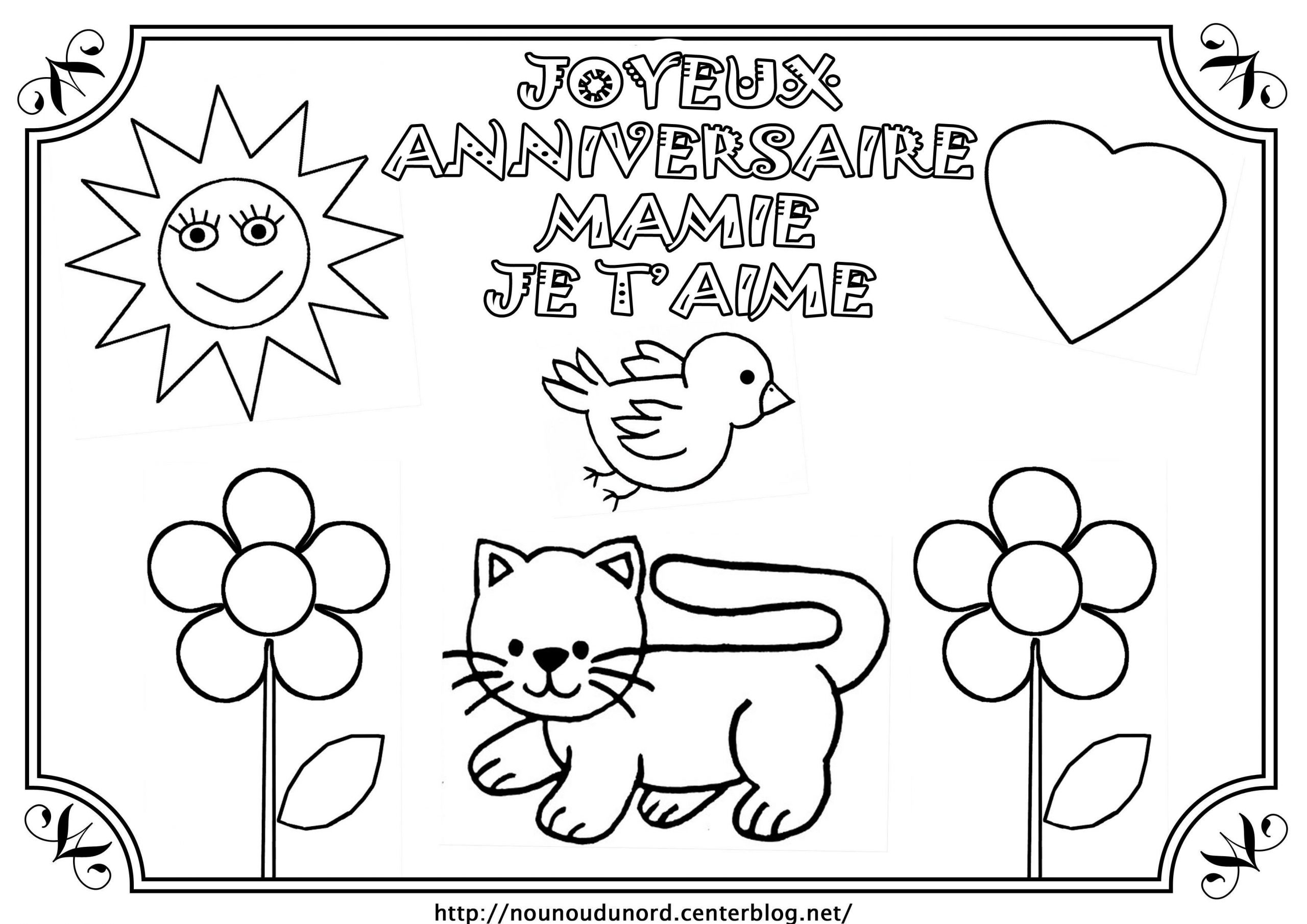 Coloriage Anniversaire Divers encequiconcerne Coloriage Anniversaire