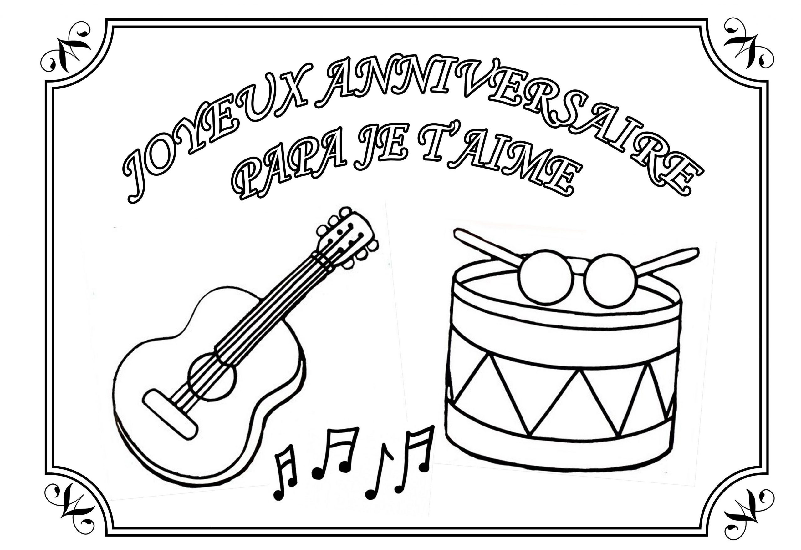 Coloriage Anniversaire Divers pour Coloriage Anniversaire