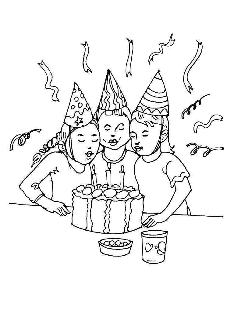 Coloriage Anniversaires 7 - Coloriage Anniversaires encequiconcerne Coloriage Anniversaire 7 Ans