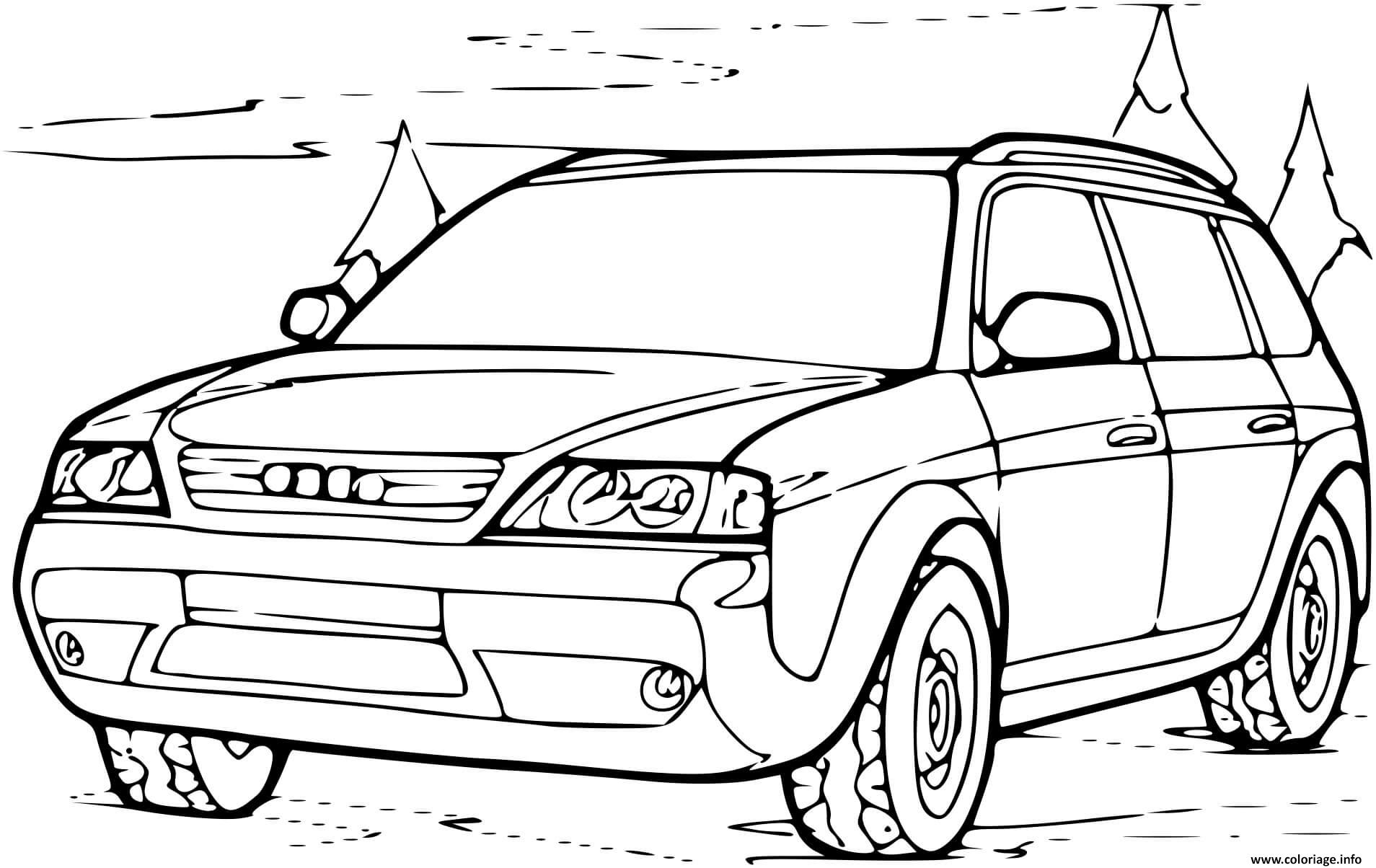 Coloriage Automobile 4X4 Audi Dessin 4X4 À Imprimer serapportantà Coloriage 4X4 Avec Remorque