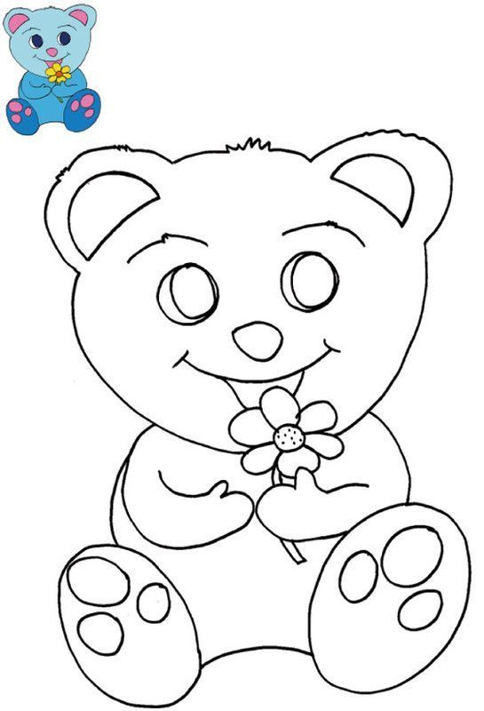 Coloriage Avec Modèle Pour Les Enfants De 2 À 4 Ans - A La encequiconcerne Dessin 4 Ans,