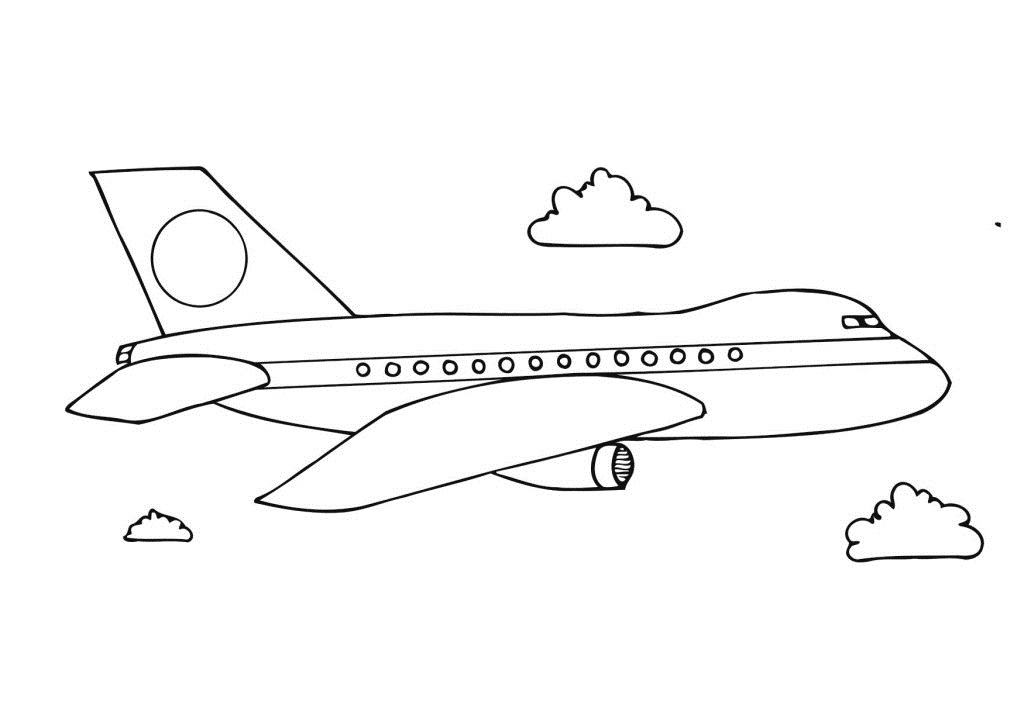 Coloriage Avion #134854 (Transport) - Album De Coloriages intérieur Coloriage Avion