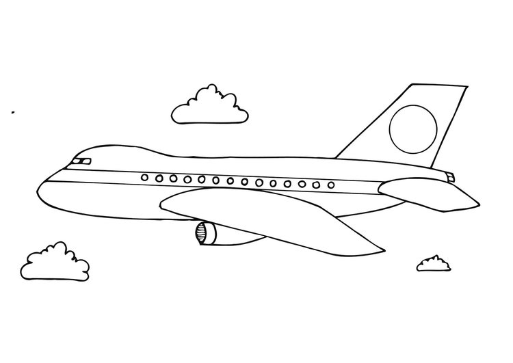 Coloriage Avion - Coloriages Gratuits À Imprimer - Dessin pour Coloriage Avion