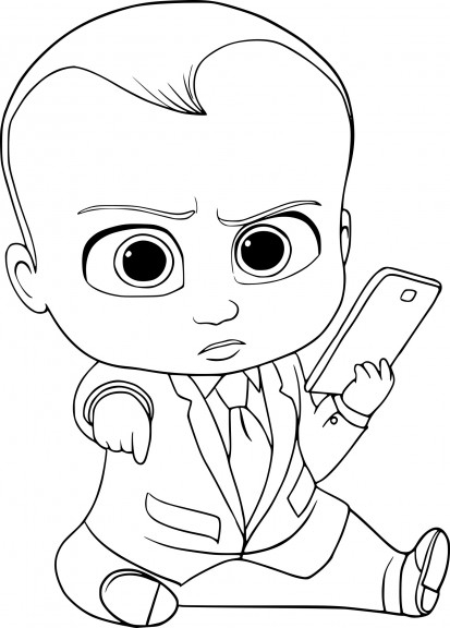 Coloriage Baby Boss À Imprimer serapportantà Coloriage À Imprimer 2 Ans