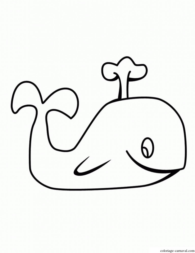 Coloriage Baleine A Colorier À Imprimer Gratuit concernant Dessin 456,