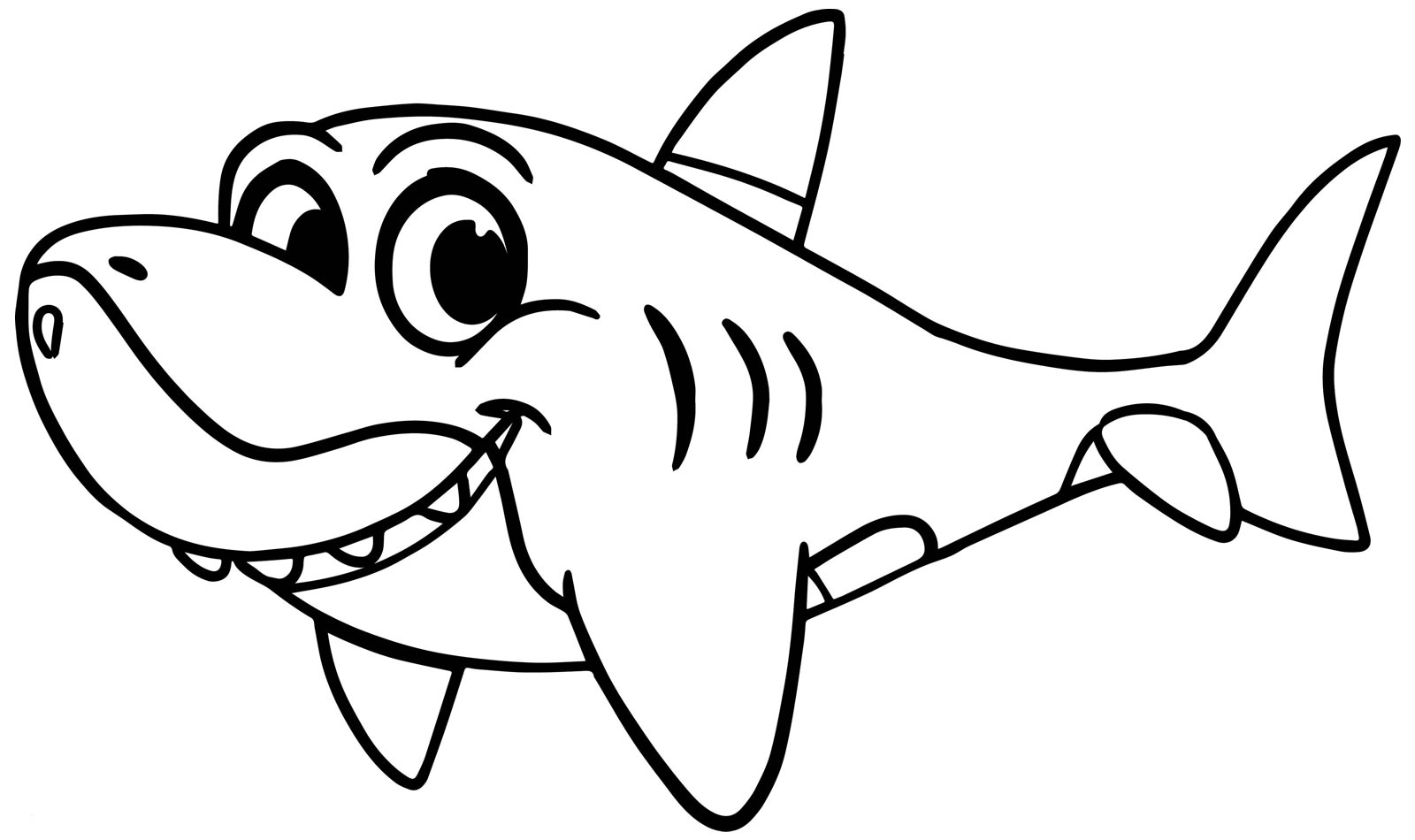 Coloriage Bébé Requin - Maison Bonte : Votre Guide encequiconcerne Coloriage Requin