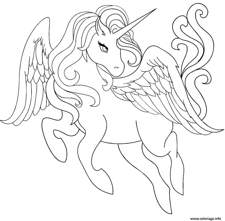 Coloriage Belle, Dessin Licorne À Imprimer, Coloriage concernant Coloriage Dessin Licorne