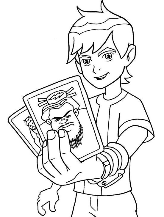 Coloriage Ben 10 Gratuit À Imprimer Liste 40 À 60 à Dessin 10