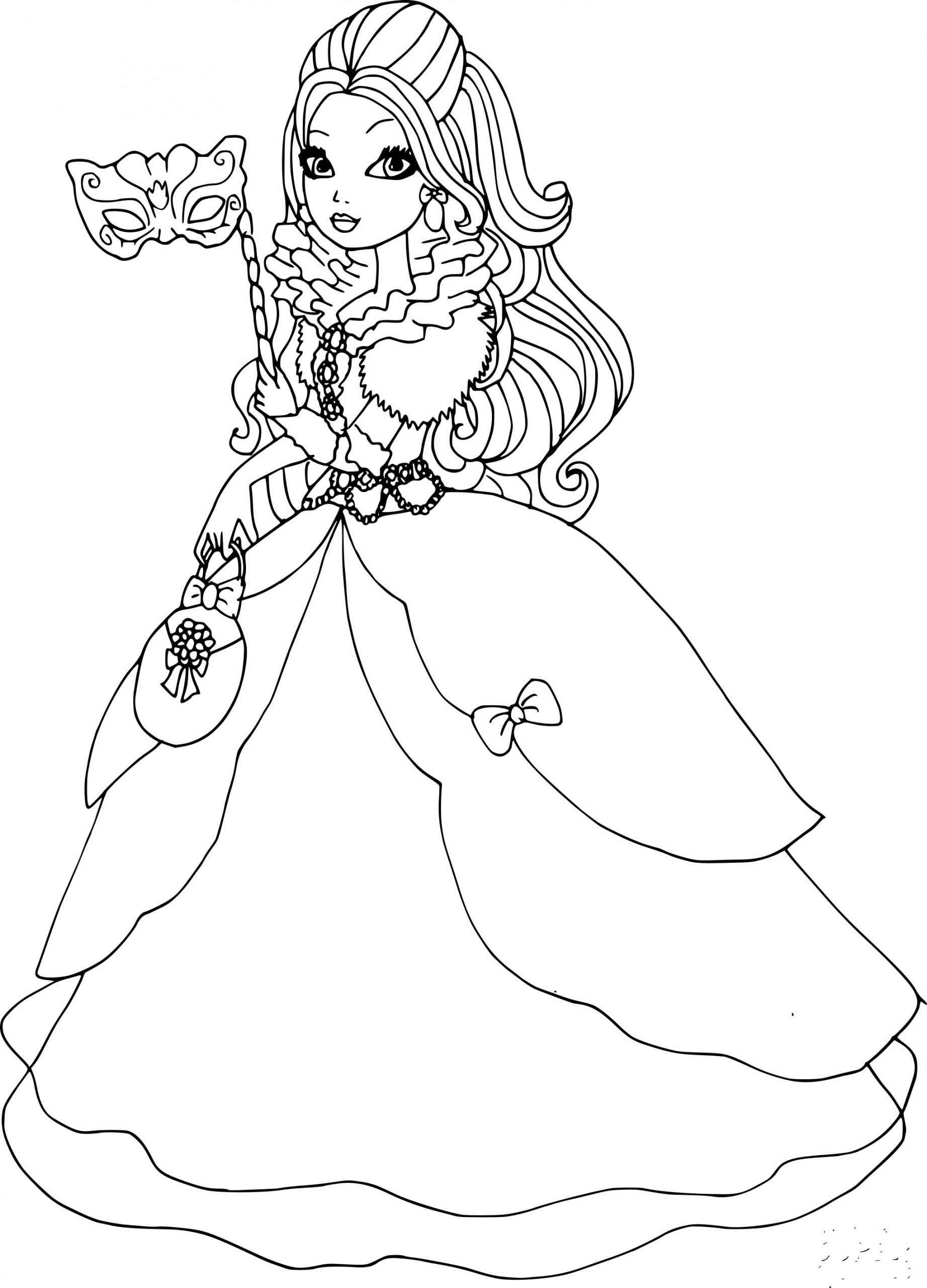 Coloriage Blanche-Neige Apple White À Imprimer Gratuit encequiconcerne Coloriage Blanche-Neige,