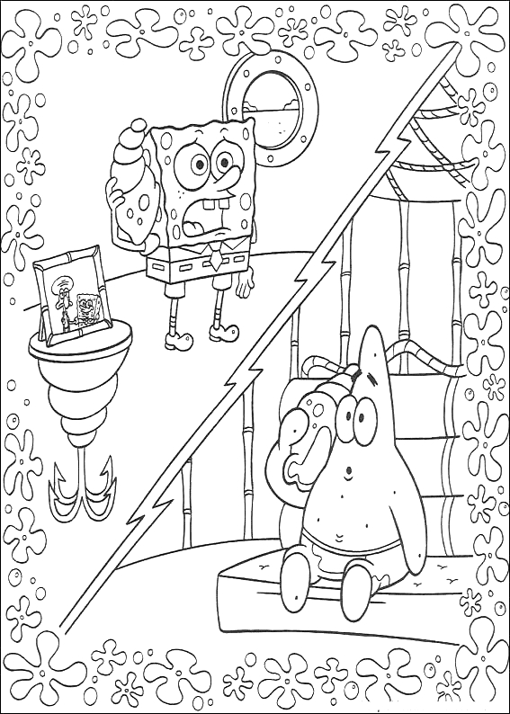 Coloriage Bob L&amp;#039;Éponge #33395 (Dessins Animés) - Album De dedans Dessin Bob L&amp;#039;Éponge