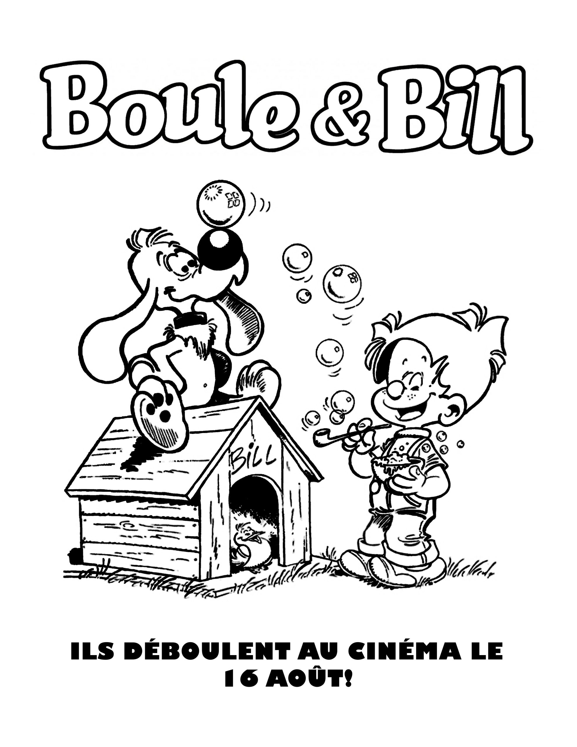 Coloriage Boule Et Bill #25400 (Dessins Animés) - Album De destiné Dessin Boule Et Bill