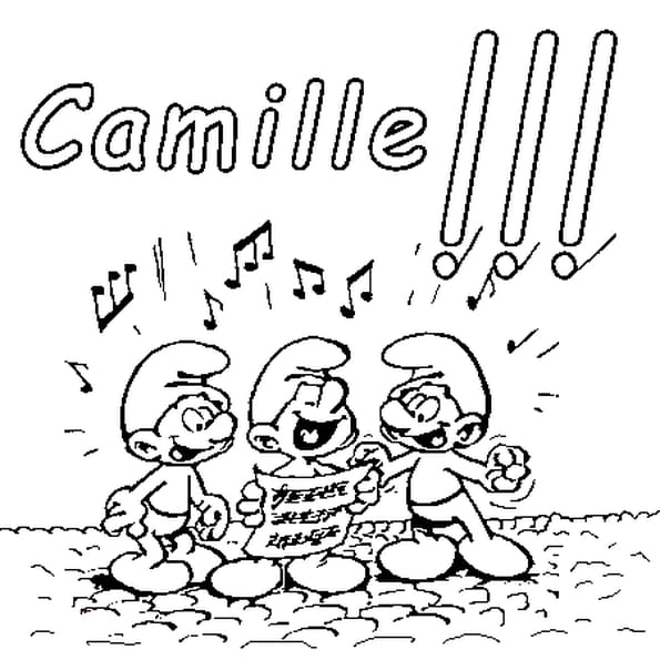 Coloriage Camille En Ligne Gratuit À Imprimer serapportantà Coloriage 4 Ans À Imprimer Gratuit