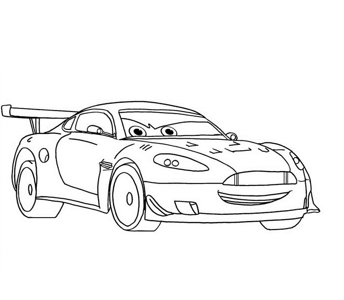 Coloriage Cars Et Cars 2 (Et Dessins De Flash Mc Queen concernant Coloriage Cars 2