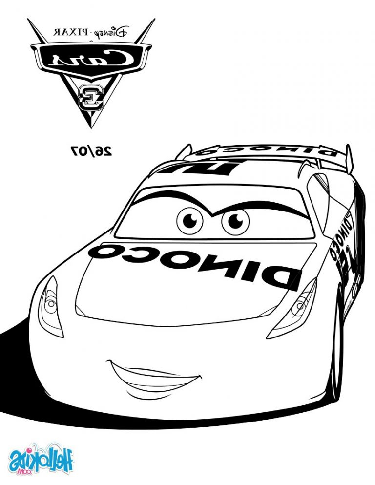 Coloriage Cars Gratuit Impressionnant Image Coloriages encequiconcerne Cars 3 Coloriage