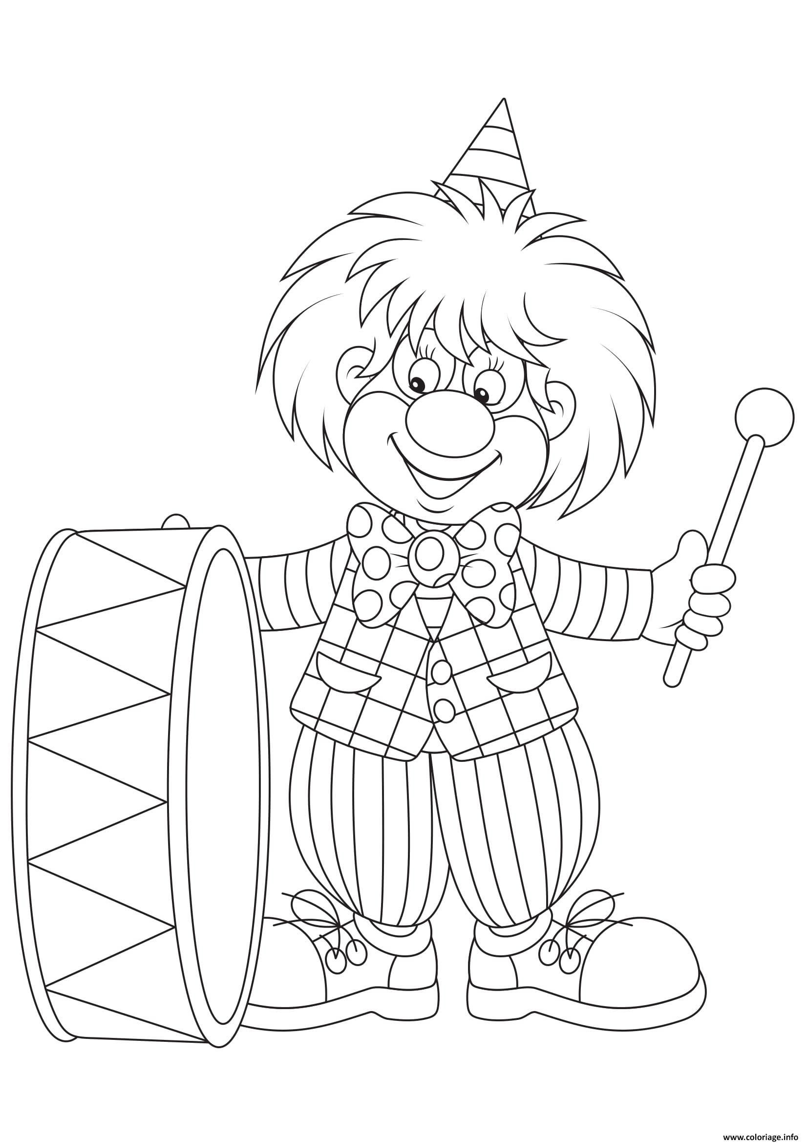 Coloriage Clown Pour Enfants Dessin Enfants À Imprimer à M&amp;amp;M&amp;#039;S Dessin A Imprimer