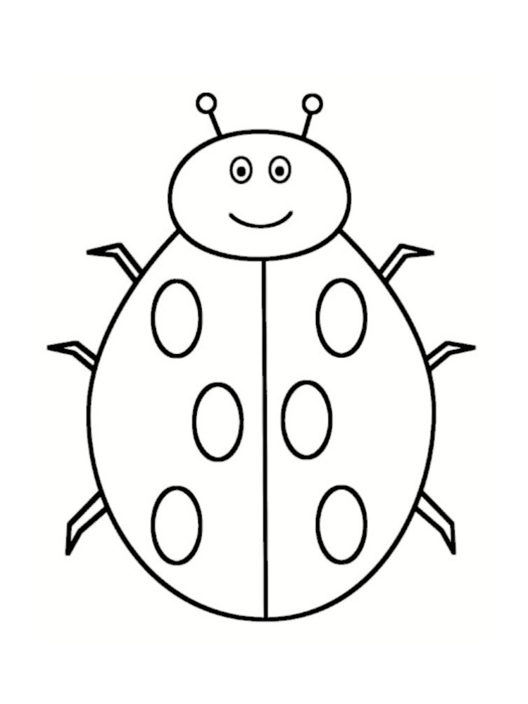 Coloriage Coccinelle : 20 Modèles À Imprimer pour Dessin Coccinelle