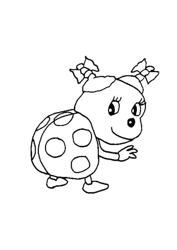 Coloriage Coccinelle Gratuit À Imprimer Liste 20 À 40 à Dessin Coccinelle