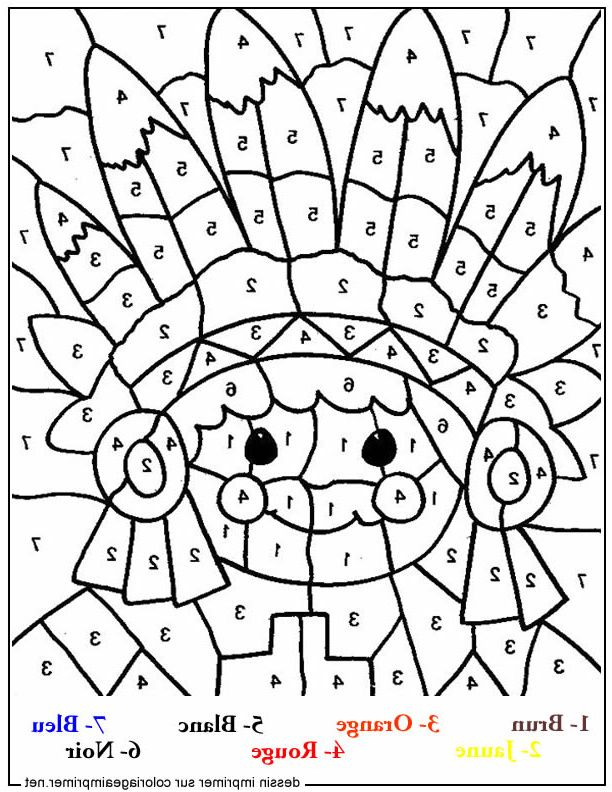 Coloriage Code | Cool Coloring Pages, Thanksgiving intérieur Coloriage Magique U