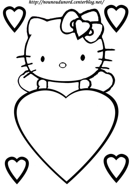 Coloriage Coeurs St Valentin - Page 2 à Coloriage Coeur,