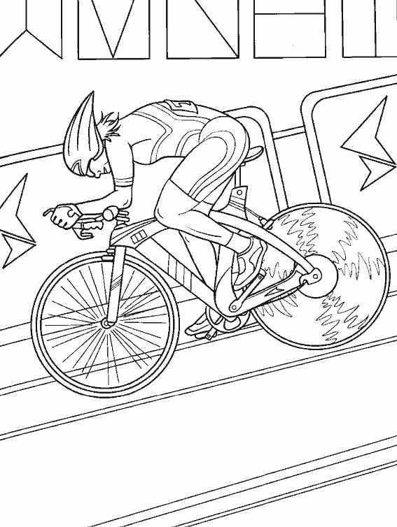 Coloriage Cyclisme De Salle Dessin Gratuit À Imprimer dedans Coloriage Dessin Vtt