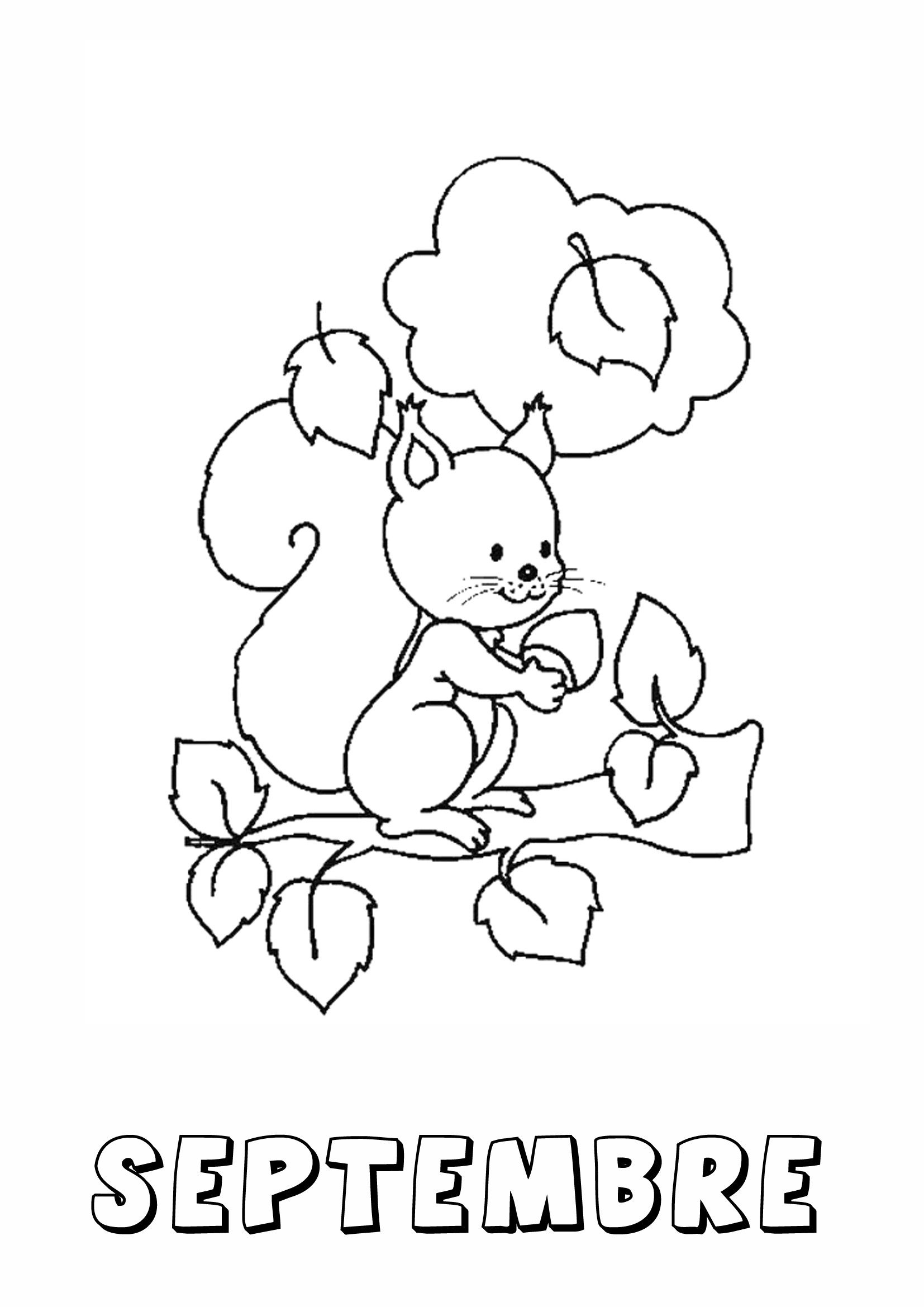 Coloriage D&amp;#039;Automne En Maternelle Fantastique Image concernant Coloriage Juin Maternelle