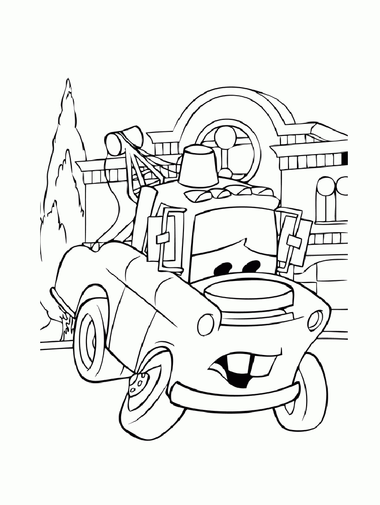 Coloriage De Cars Pour Enfants - Coloriages Cars tout Coloriage Cars,