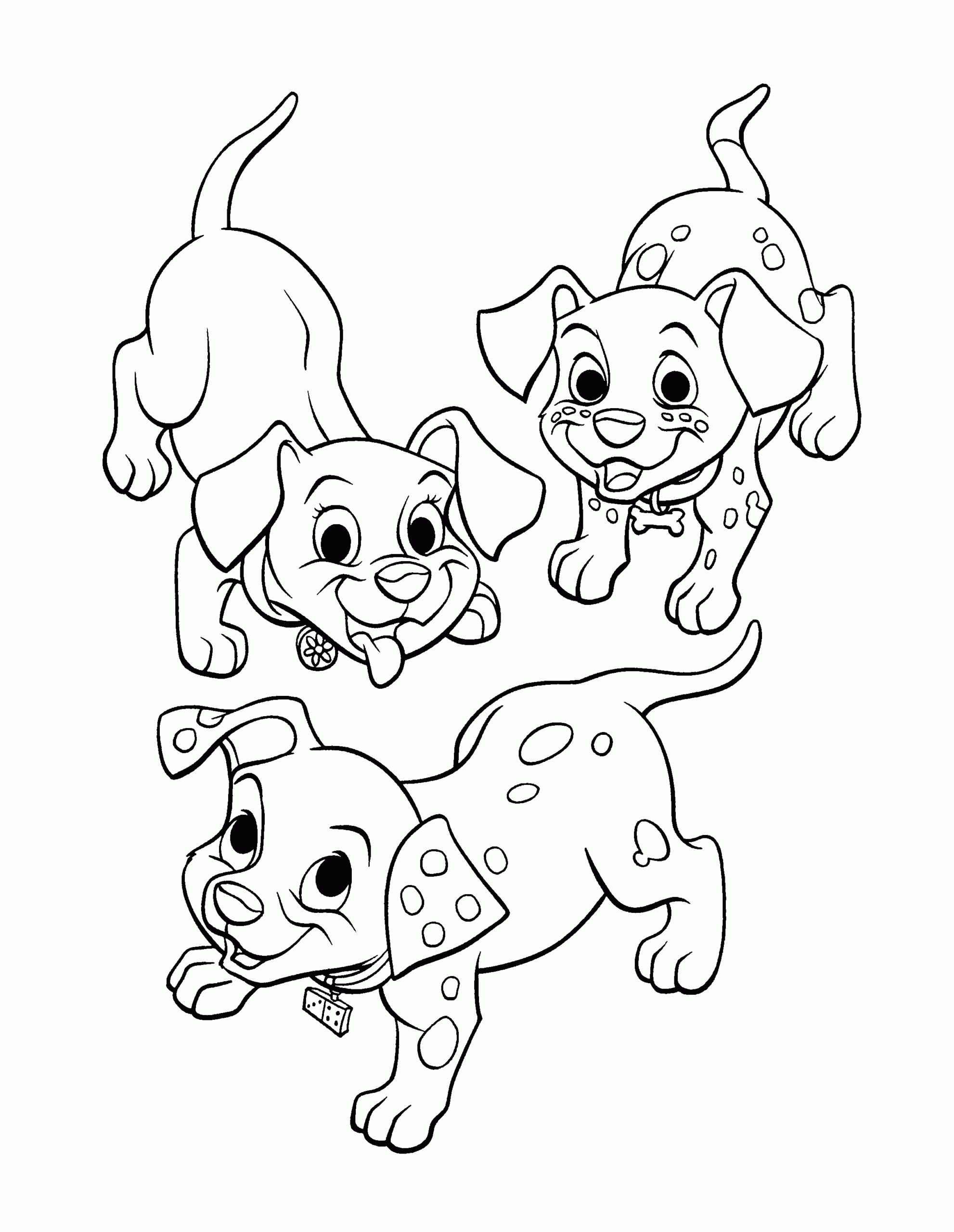 Coloriage De Chien Trop Mignon A Imprimer | Coloriage Kids encequiconcerne Coloriage Dessin Mignon