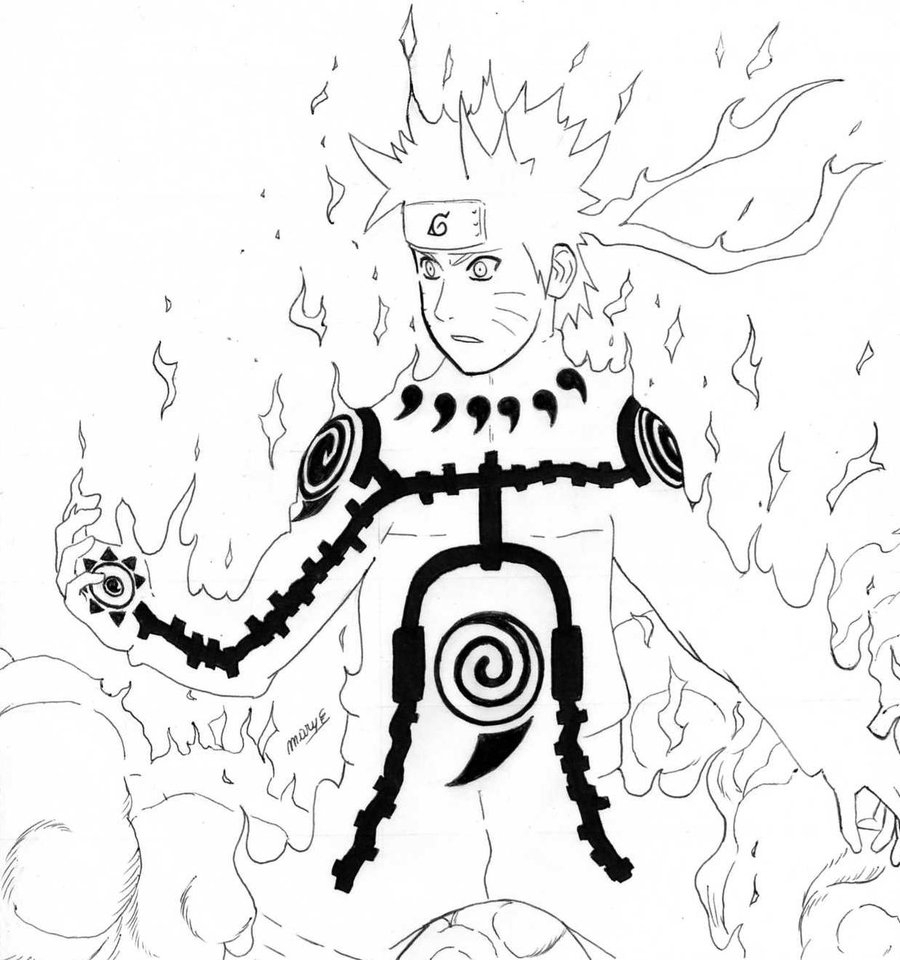 Coloriage De Naruto Shippuden A Imprimer avec Dessin Naruto Shippuden