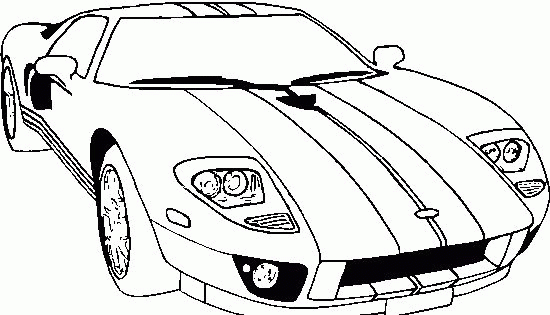 Coloriage De Voiture De Course Luxe Stock Dessin De tout Ford T Dessin