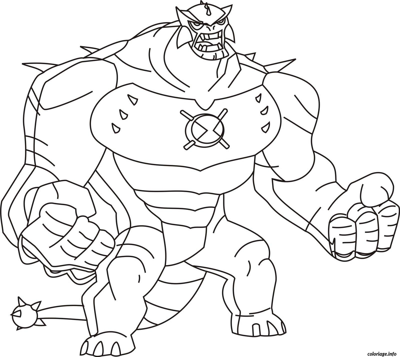 Coloriage Dessin Ben 10 46 Dessin Ben 10 À Imprimer concernant Coloriage 10