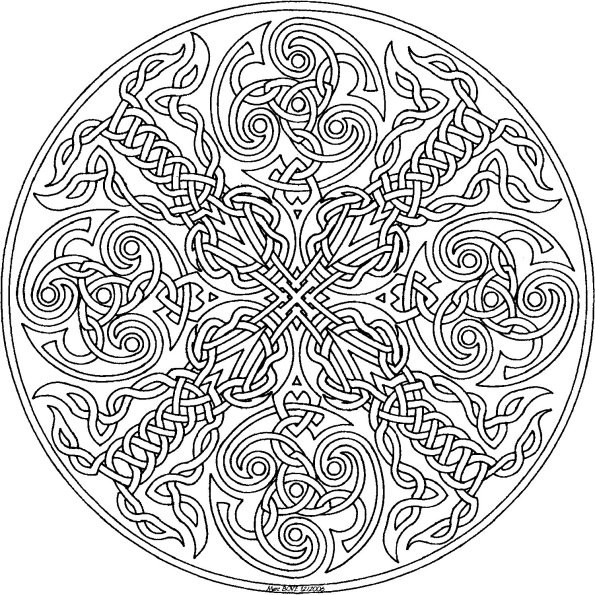 Coloriage Dessin Mandala Gratuit À Imprimer avec Coloriage À Imprimer Mandala Disney