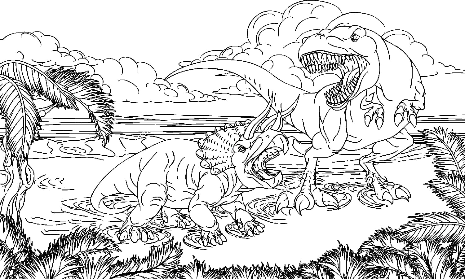 Coloriage Dinosaure | 120 Coloriages À Imprimer Pour Enfants à Coloriage Dinosaure