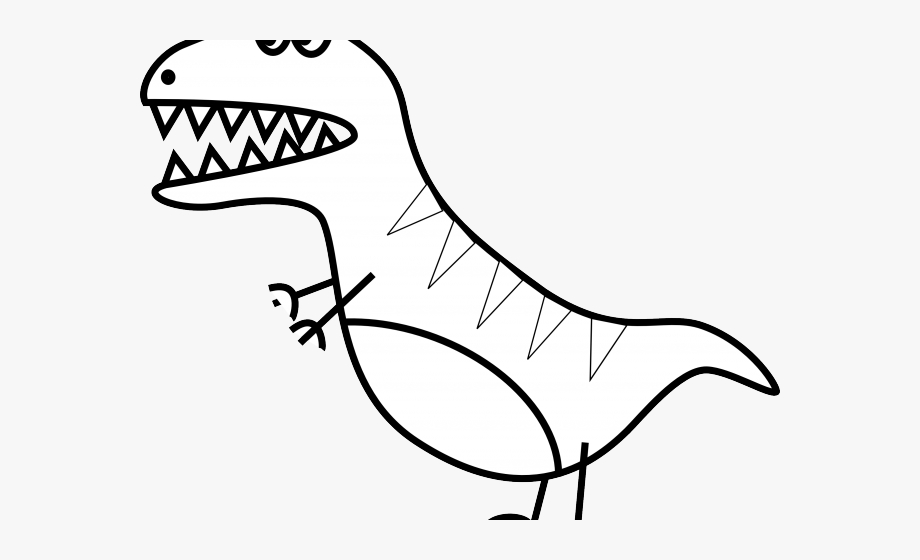 Coloriage Dinosaure - Dessin Dinosaure T Rex Facile tout T Dessin Facile