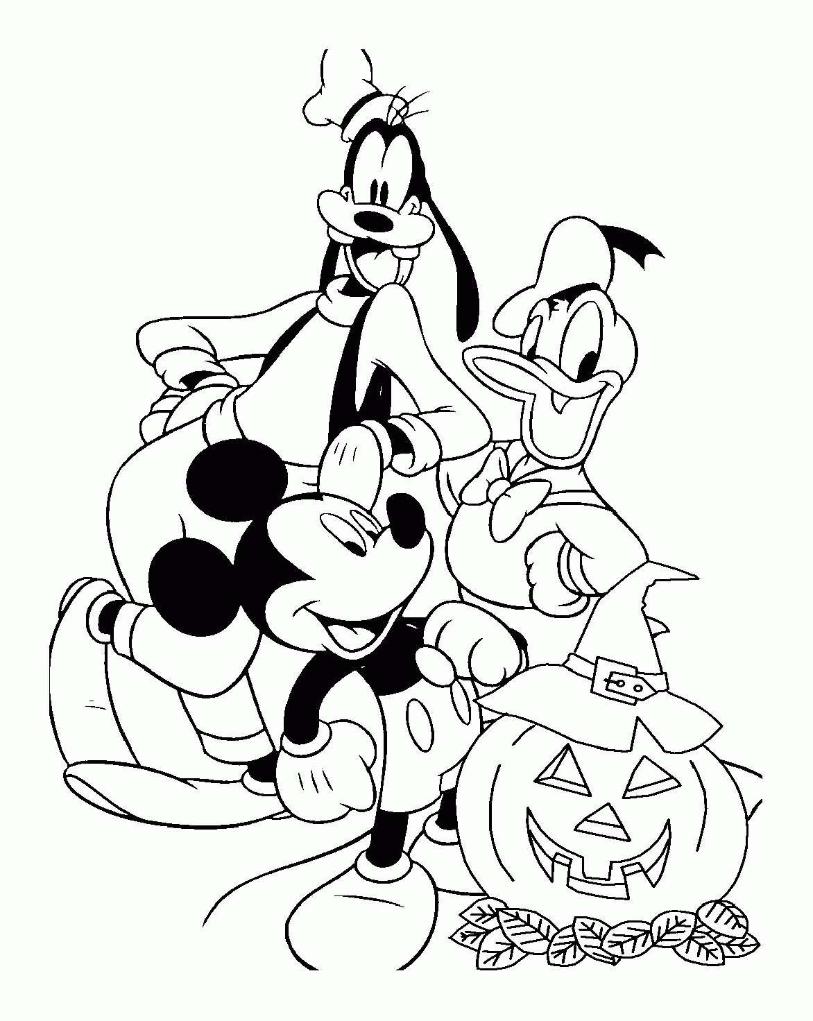 Coloriage Disney Halloween À Imprimer Sur Coloriages tout Imprimer Coloriage Disney