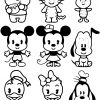 Coloriage Disney Kawaii Personnages Bebes Dessin Disney serapportantà Dessin Kawaii A Imprimer