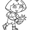 Coloriage Dora L'Exploratrice #29875 (Dessins Animés destiné Coloriage Dora L&amp;#039;Exploratrice