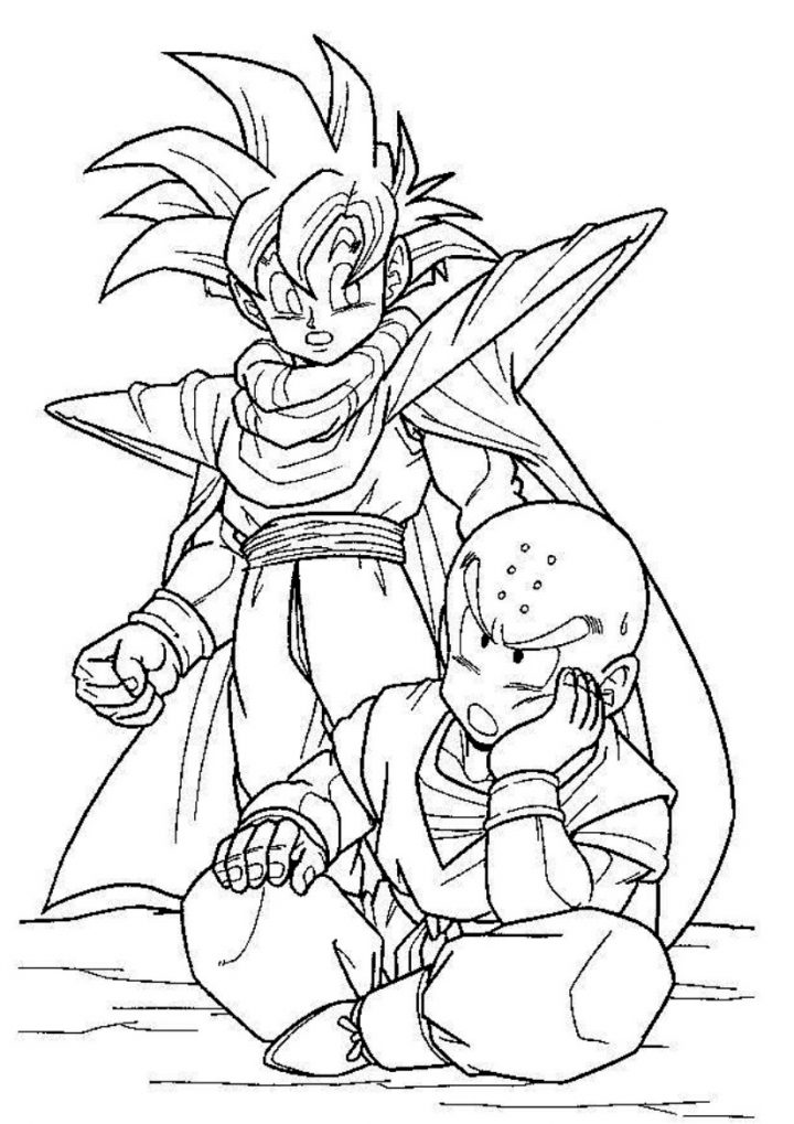 Coloriage Dragon Ball Z | 20 Images À Imprimer Gratuitement serapportantà Dessin Coloriage Dragon Ball Z