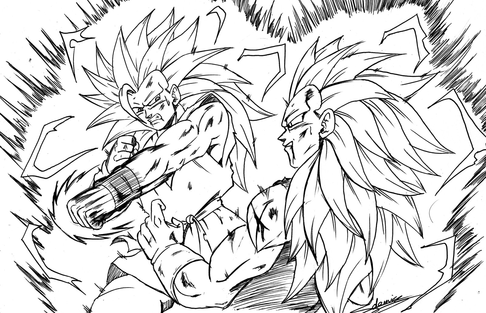 Coloriage Dragon Ball Z #38478 (Dessins Animés) - Album De serapportantà Dessin Coloriage Dragon Ball Z A Imprimer