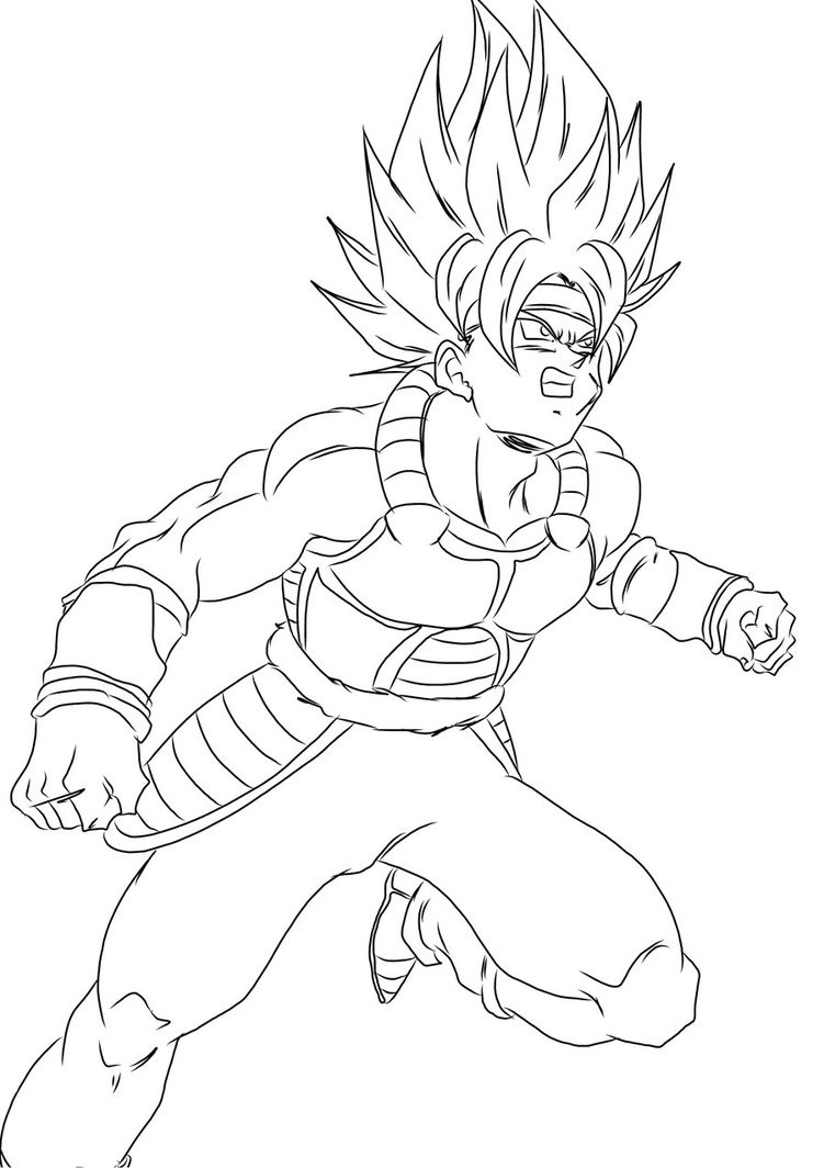 Coloriage Dragon Ball Z #38555 (Dessins Animés) - Album De pour Dragon Ball Z Coloriage